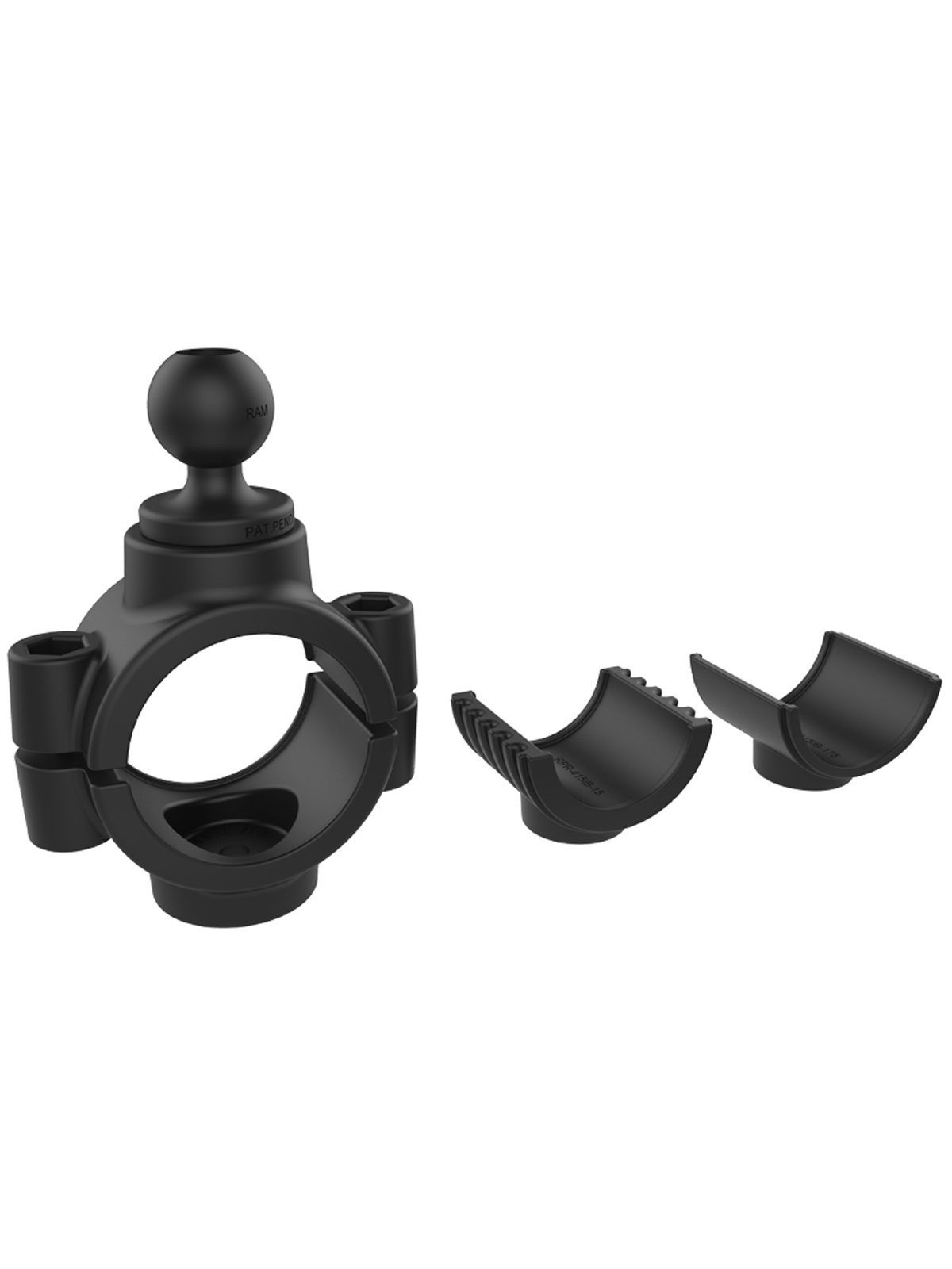 RAM® Torque™ 1 ½" - 2" Diameter Rail Base