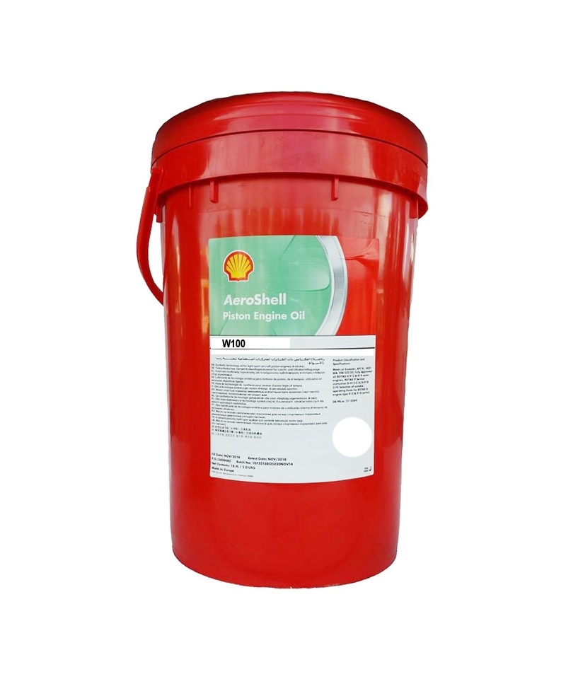 AeroShell Oil W100 - 5 AG Kübel (18,93 Liter) AeroShell Oil W100 - 5 AG Kübel (18,93 Liter)