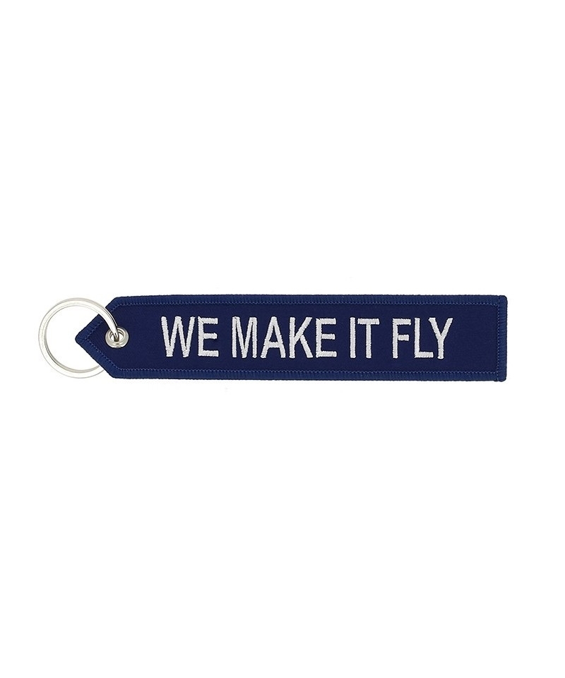 Airbus Schlüsselanhänger - We make it fly, blau/weiß