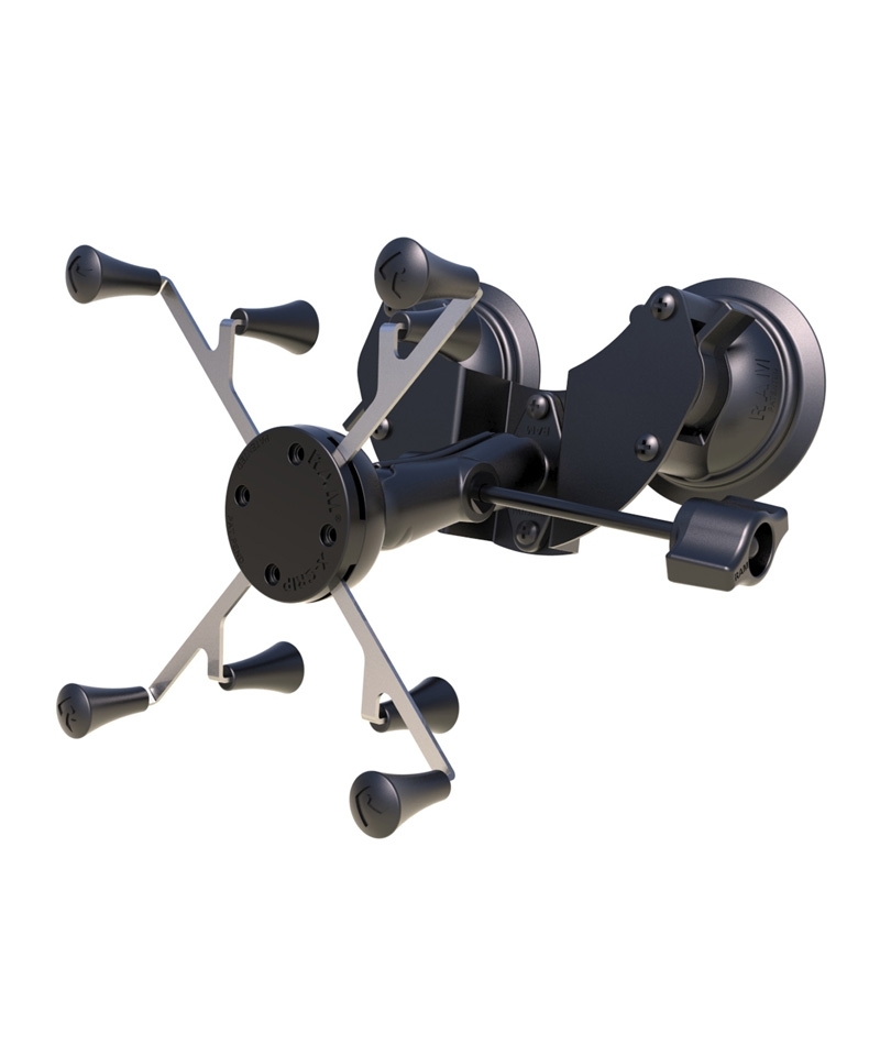 RAM® X-Grip® with RAM® Twist-Lock™ Dual Suction for 7"-8" Tablets