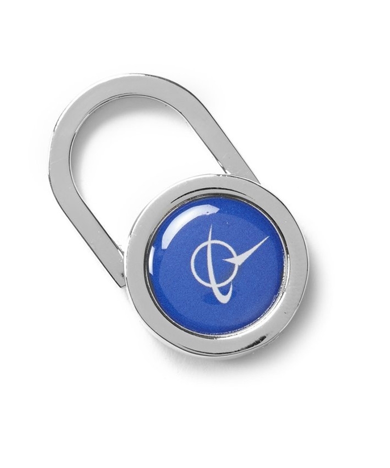 Boeing Symbol Padlock Keychain