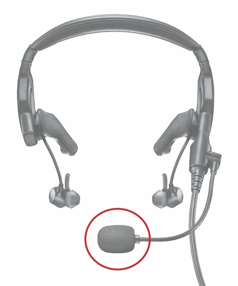 Comount Windscreen B1 - for Bose A20 / ProFlight / ProFlight Series 2 Aviation Headsets