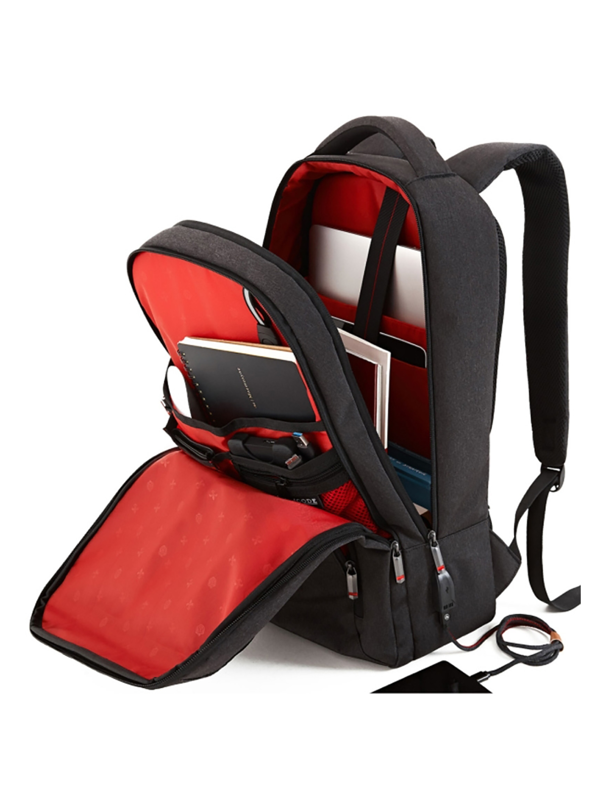 Business Formal Classic 2 Rucksack - dunkelgrau, 20,7 Liter Volumen, 15,6 Zoll Laptops geeignet