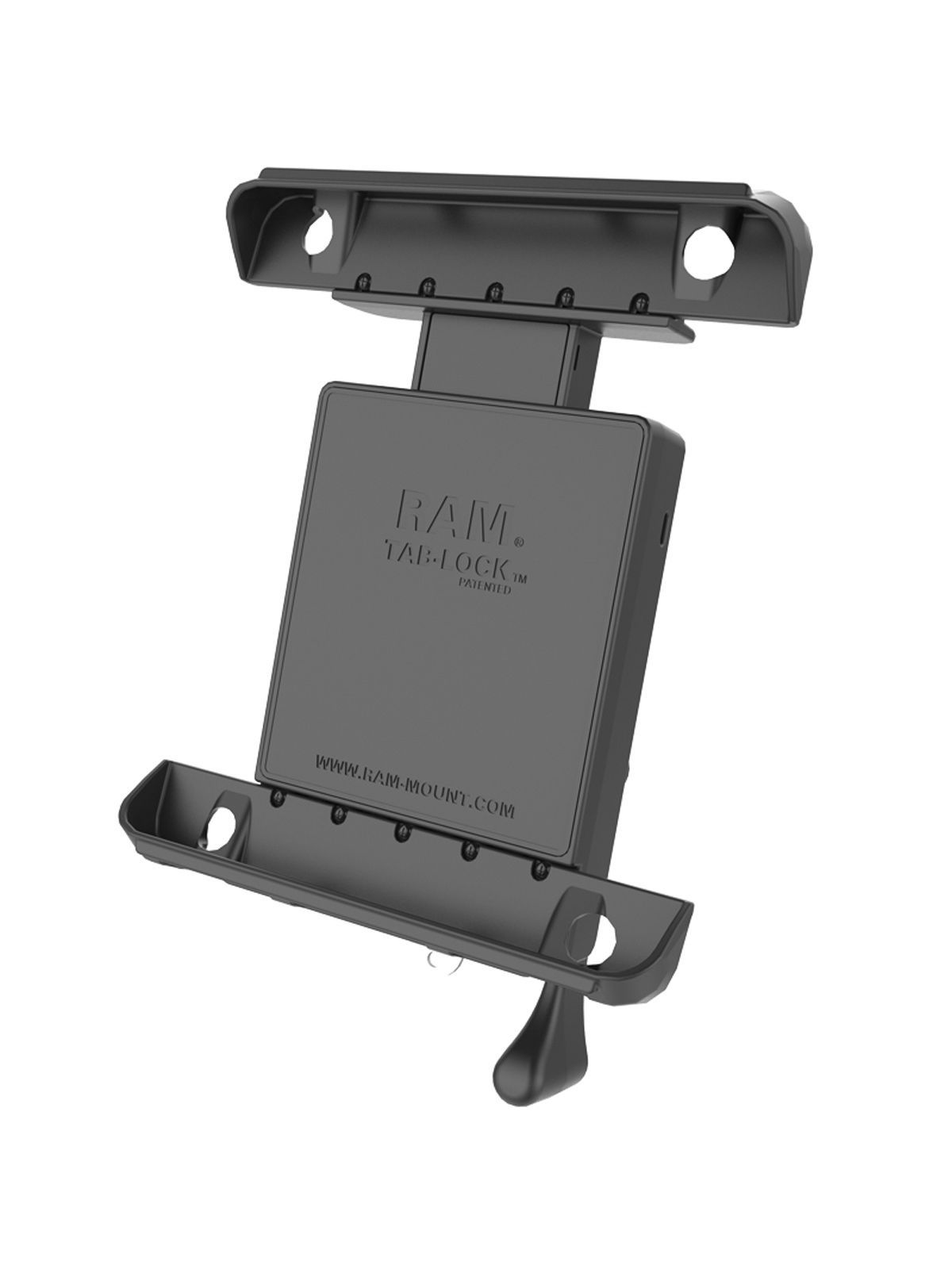 RAM Mounts Tab-Lock (lockable) Universal Holder for Tablets up to 11" (incl. Apple iPad 1-4) - AMPS - Screw-Set