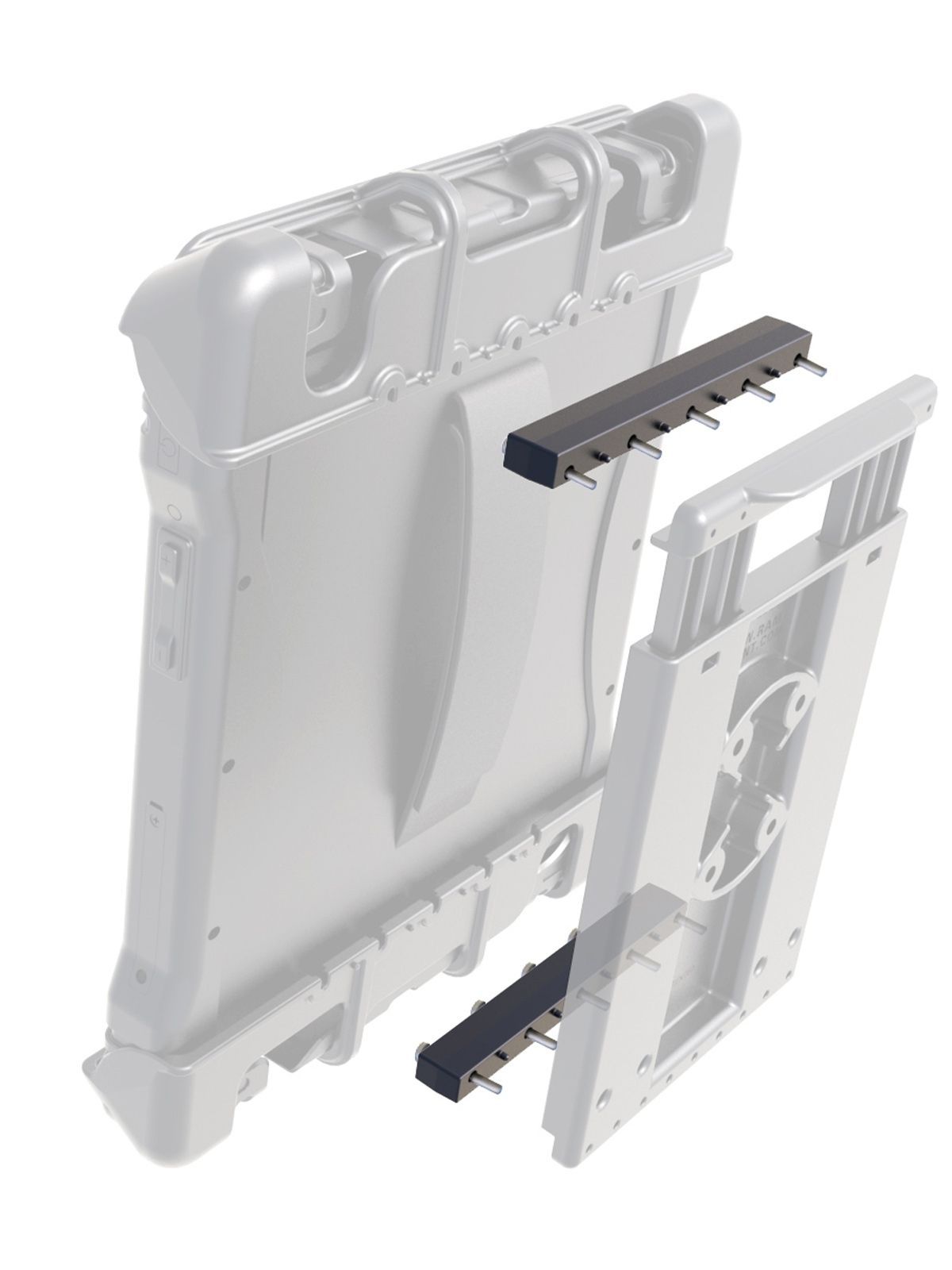 RAM Mounts Risers for Tab-Tite, Tab-Lock and GDS Holders - (Set)