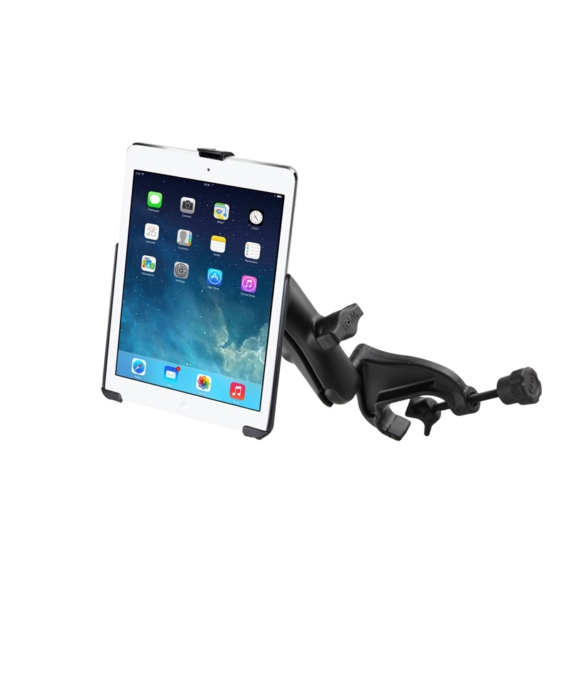 RAM Mounts Steuerhornhalterung für Apple iPad Air 1-2 / iPad Pro 9.7 (ohne Schutzhüllen) - mittlerer Verbindungsarm