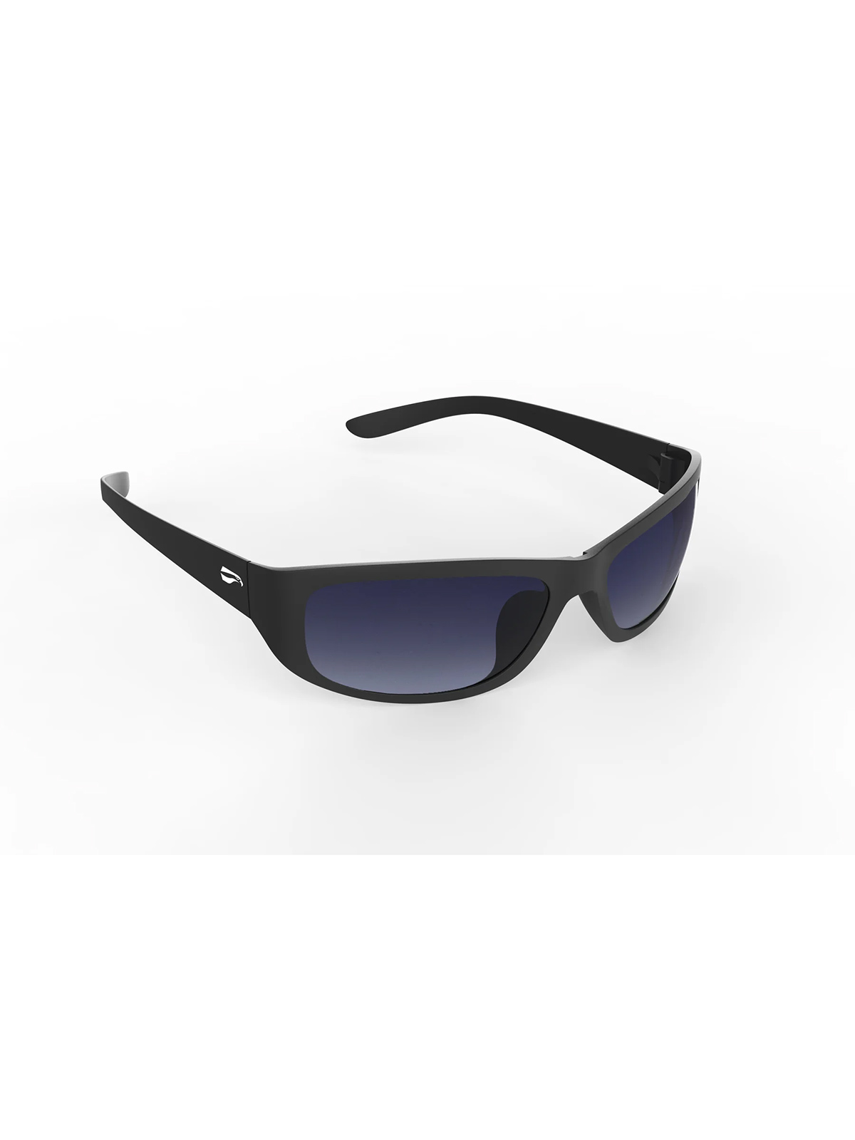 Flying Eyes Sonnenbrille Golden Eagle Sport Narrow - Gestell matt schwarz, Linsen grau (Verlauf)