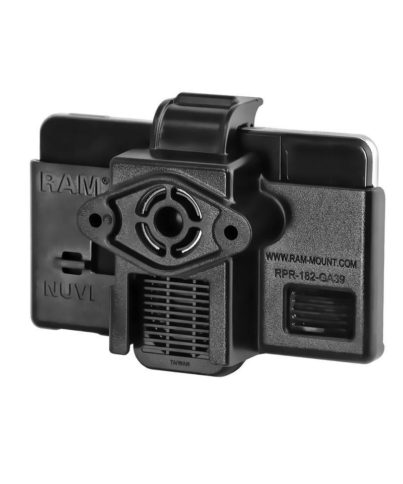 RAM Mounts Gerätehalteschale für Garmin nüvi 34xx/37xx Serien (ohne Schutzhüllen) - Diamond-Anbindung (Trapez), Schrauben-Set, im Polybeutel