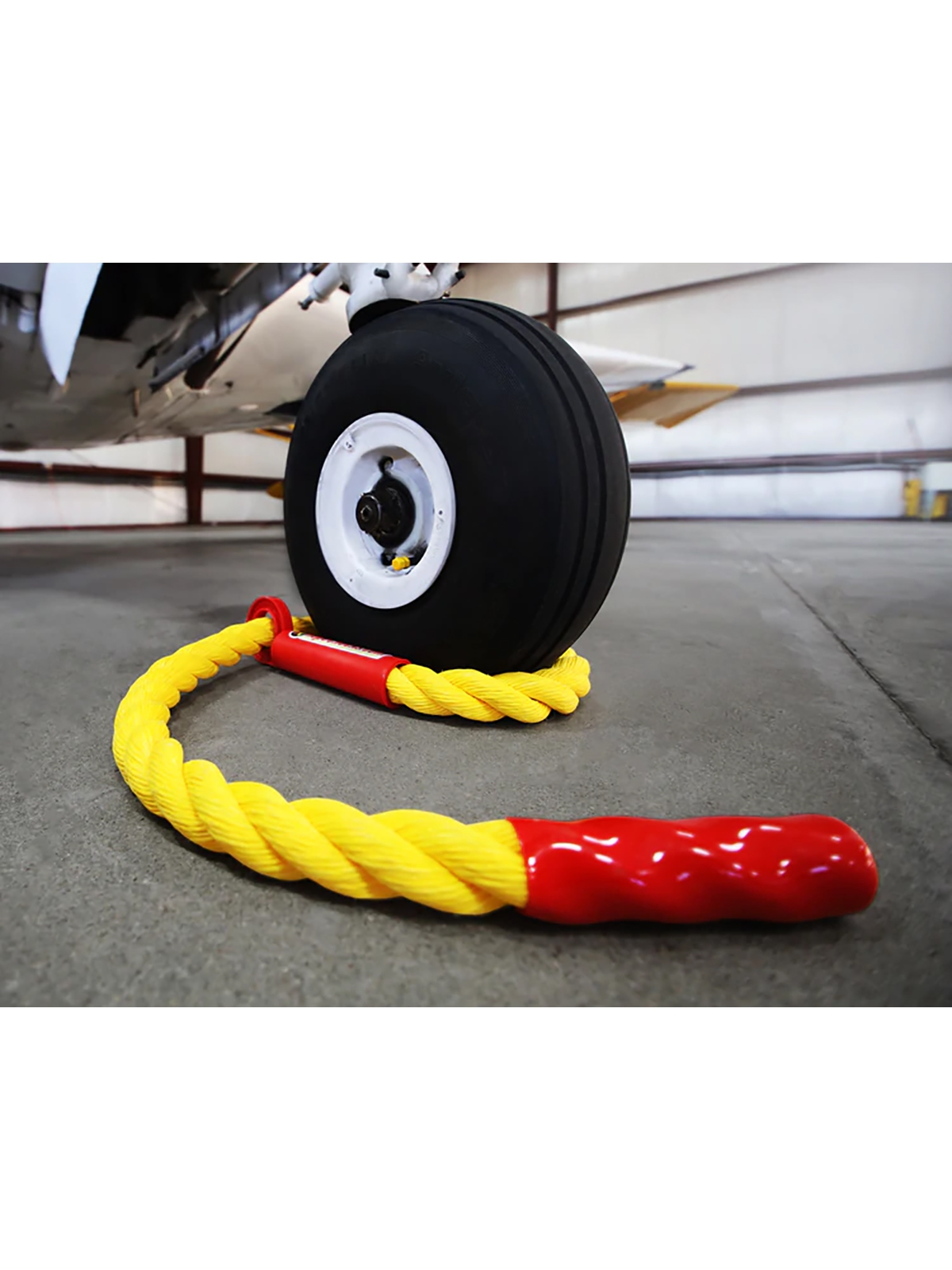 Rope Chocks Single - for small to medium-sized tires/wheels