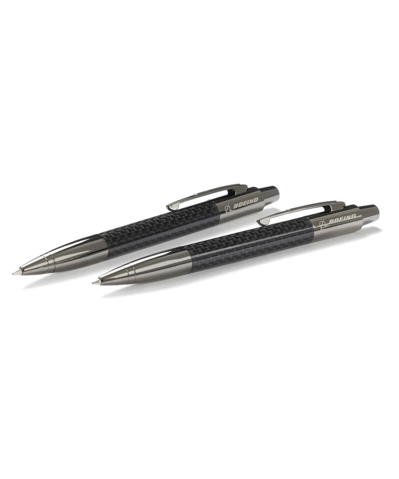 Boeing Stealth Carbon Fiber Pen/Pencil Set