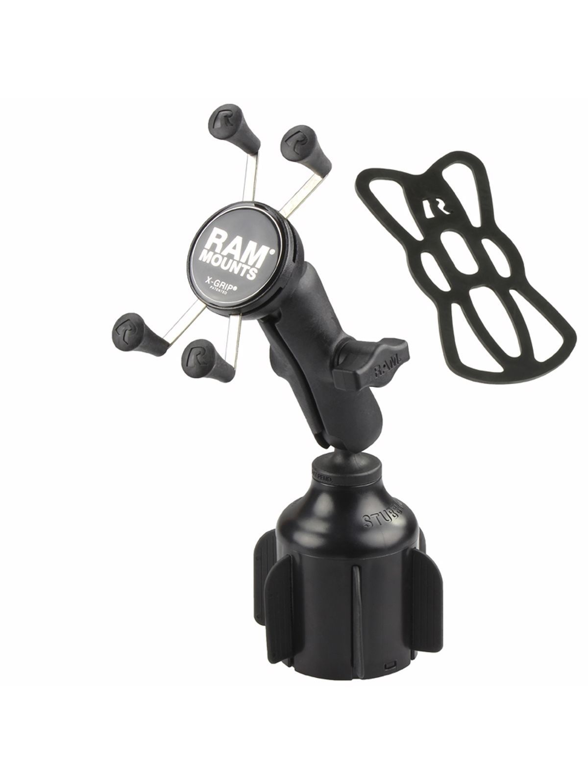 RAM STUBBY DRINK CUP BASE W/ X-GRIP
