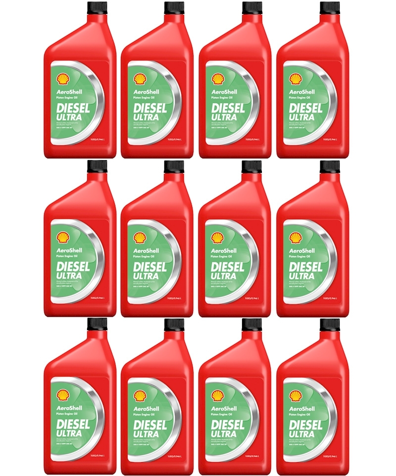 AeroShell Oil Diesel Ultra - Karton (12 x 1 Liter Flaschen)