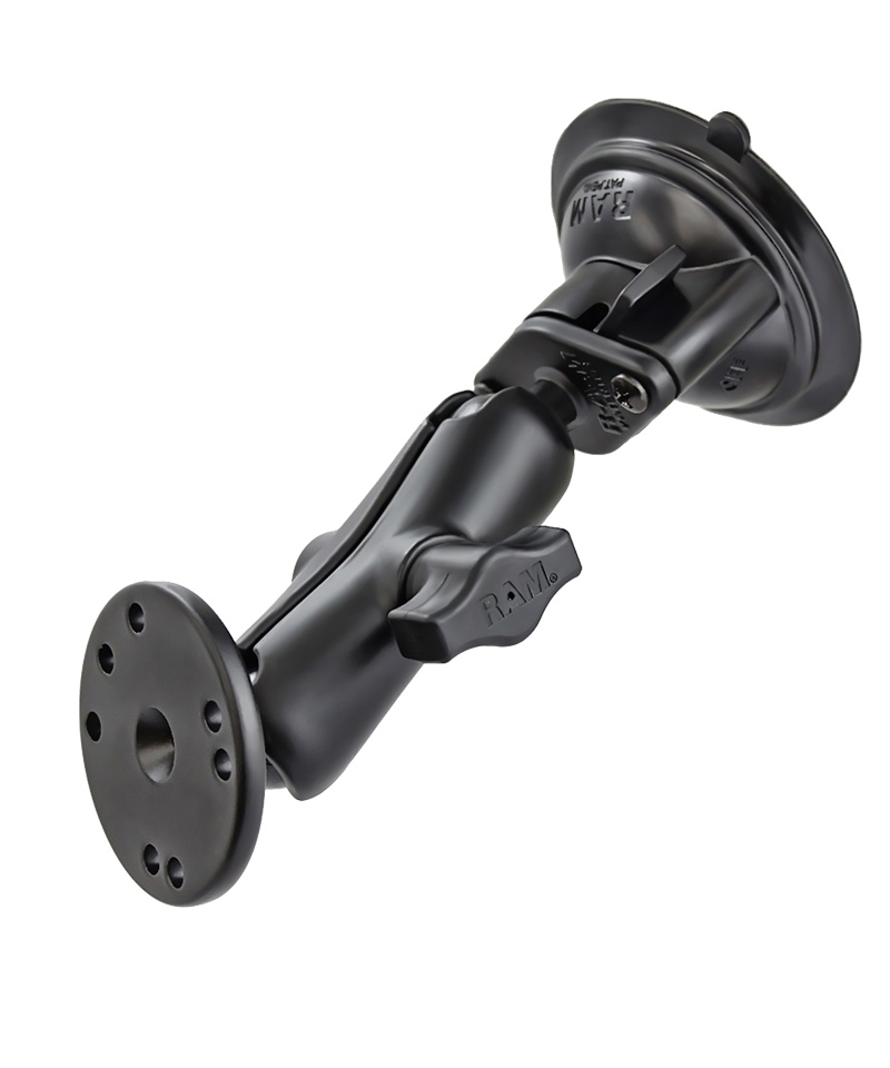 RAM MOUNTS Suction Cup Mount with universal Tab-Ti