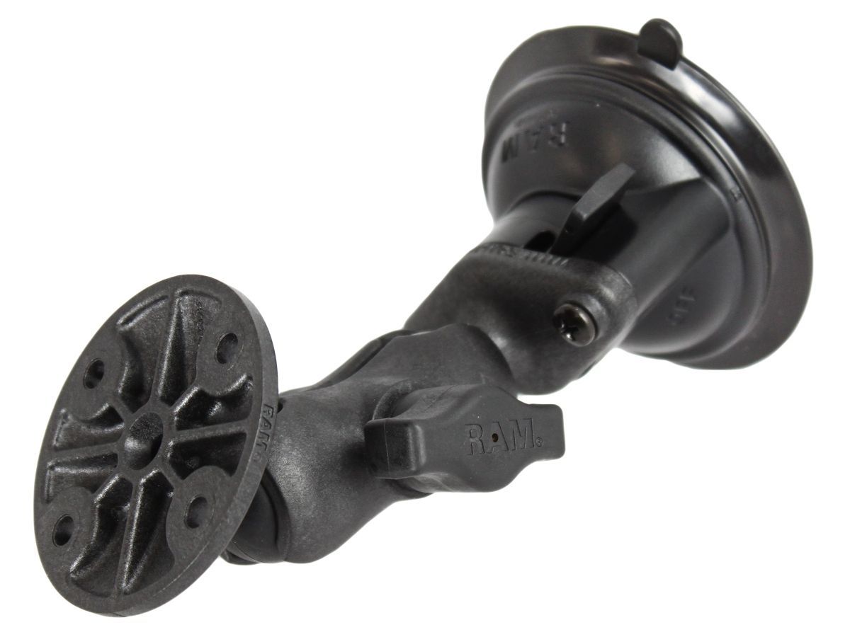 UNPD RAM MNT W/ SUCTION, SHRT ARM, 202