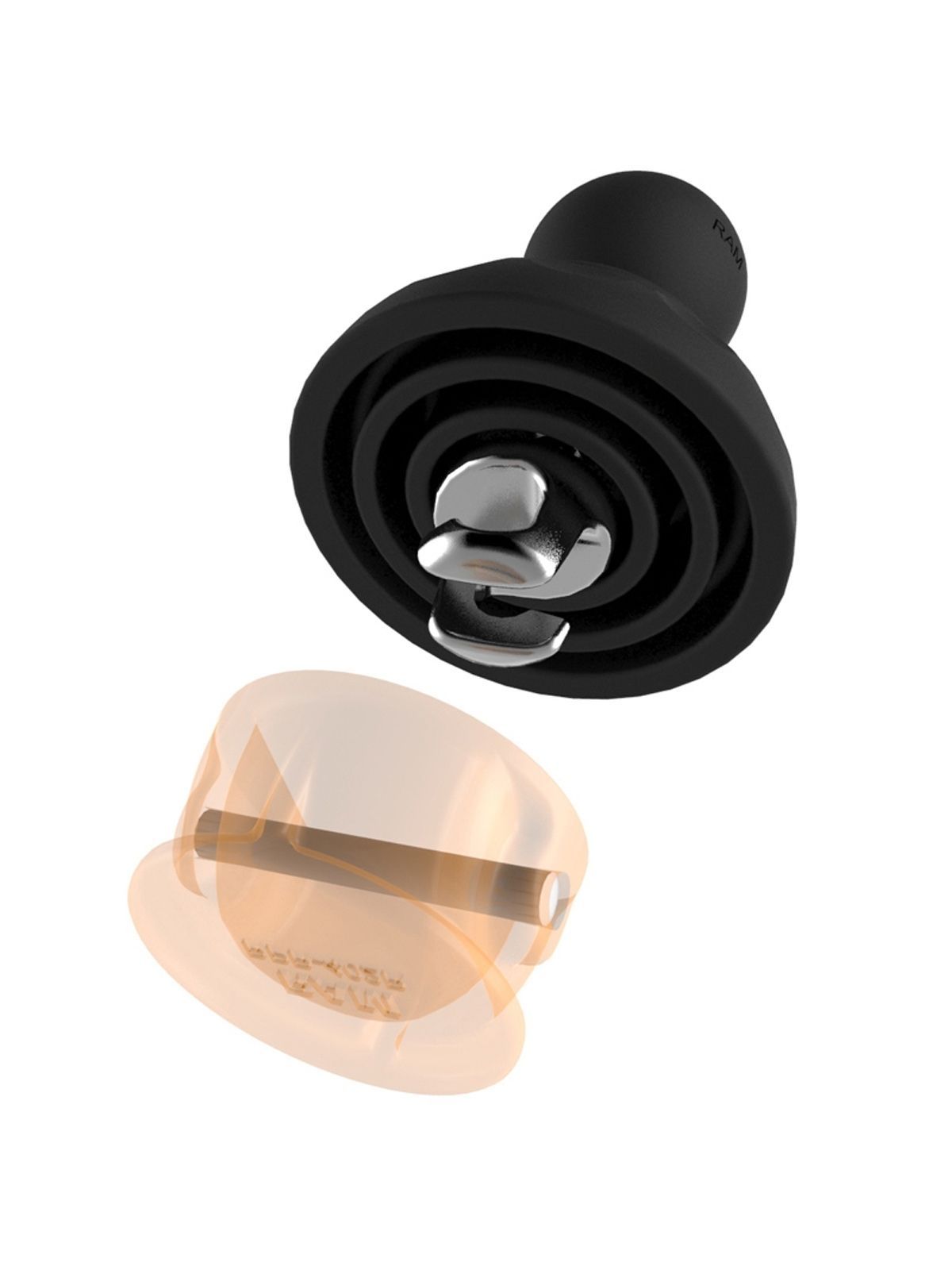UNPKD RAM LEASH PLUG ADAPTER W 1" BALL