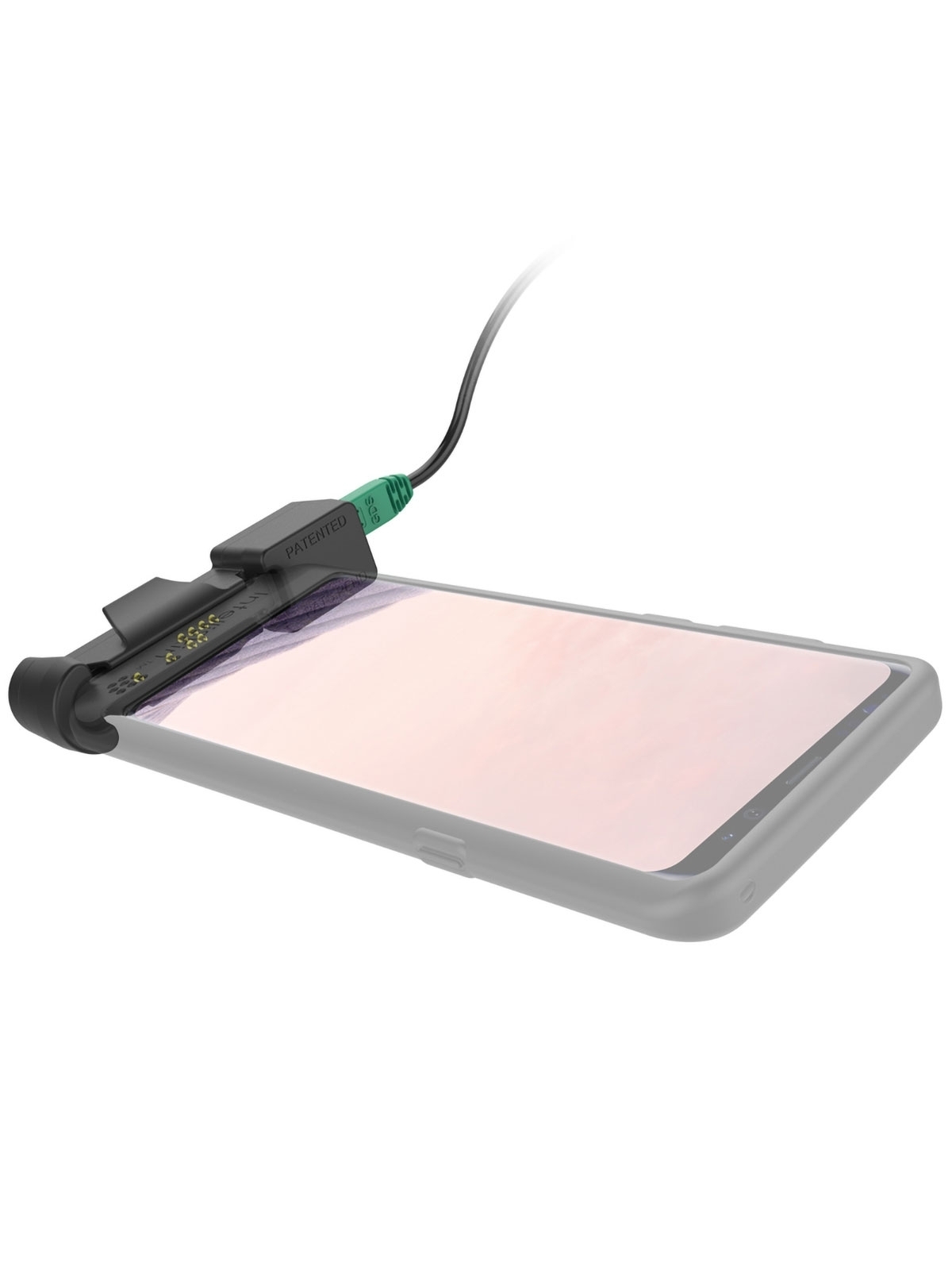 RAM Mounts GDS Snap-Con Adapter for Smartphones & Tablets - In IntelliSkin Protective Sleeve - USB-C Connector
