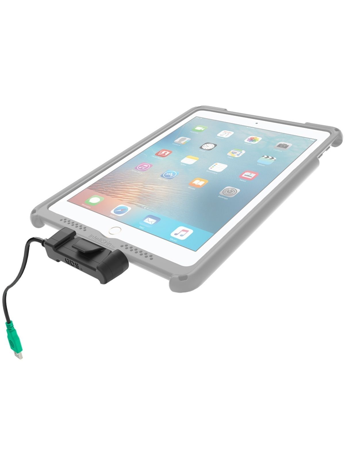 RAM Mounts GDS Snap-Con Adapter for Smartphones & Tablets - In IntelliSkin Protective Sleeve - USB-A (2.0) Connector