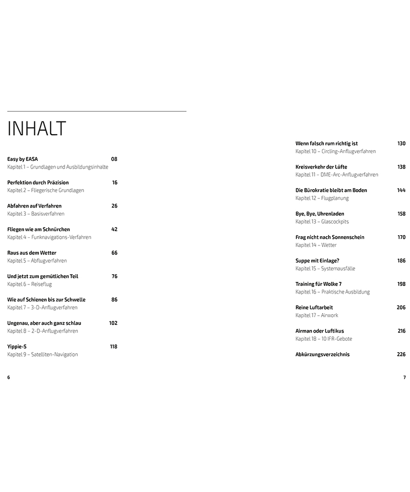 Aufsteigen zum Instrumentenflug - extract for on t