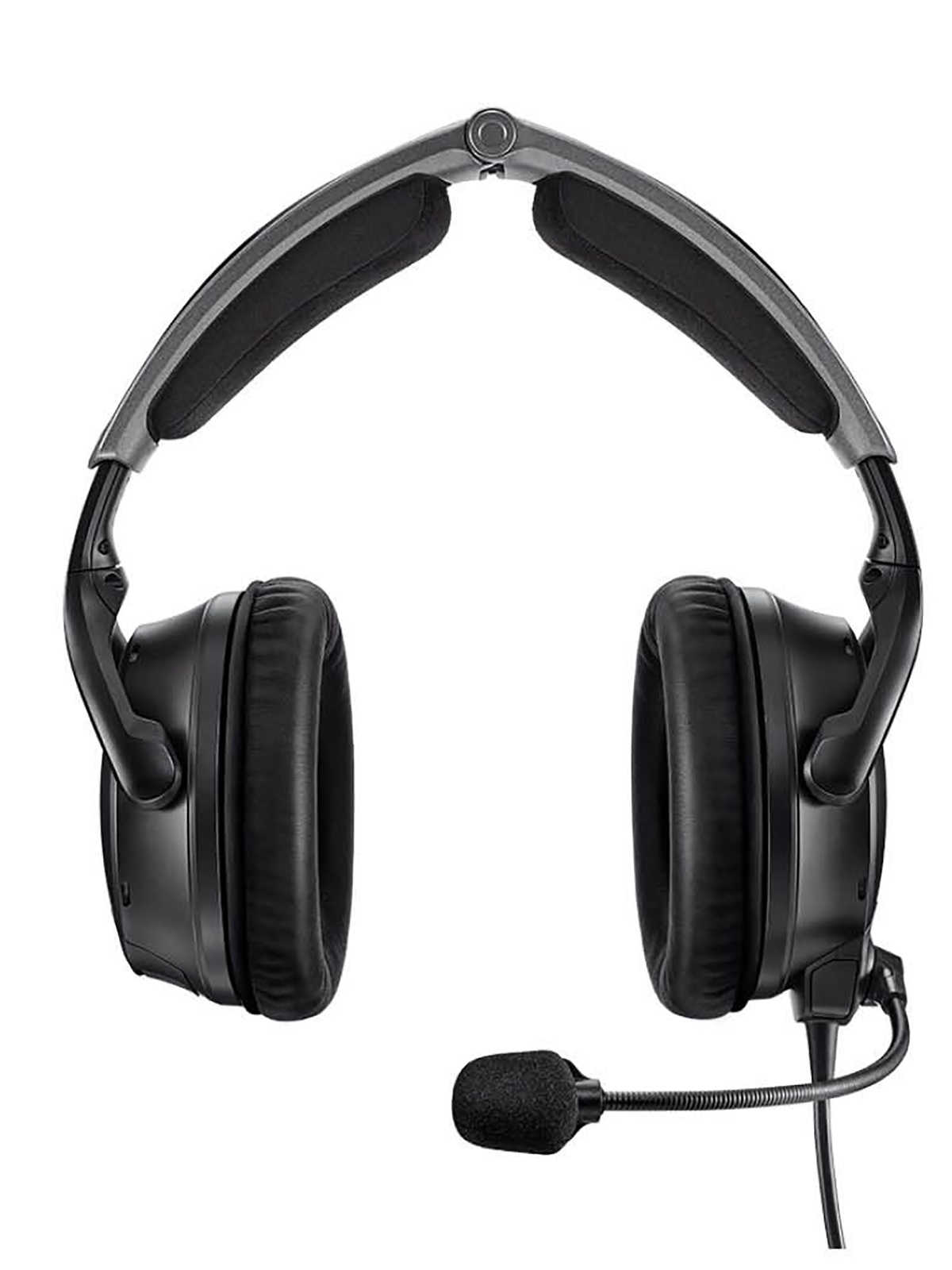 BOSE A30 Aviation Headset Non-Bluetooth - LEMO-Stecker (6-Pin, Panel), gewendeltes Kabel, hohe Impedanz