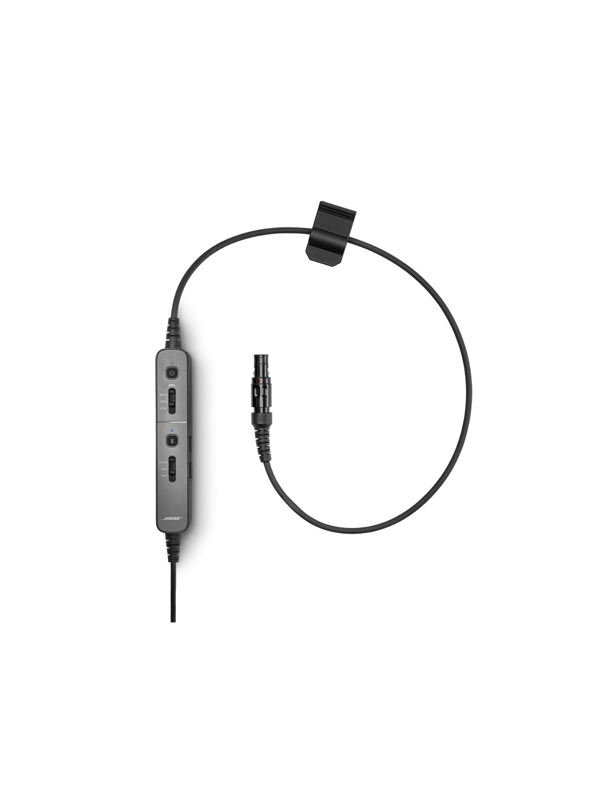 BOSE Kabelanschluss ProFlight 2 Headset - LEMO-Stecker (Panel), gerades Kabel, hohe Impedanz, Bluetooth