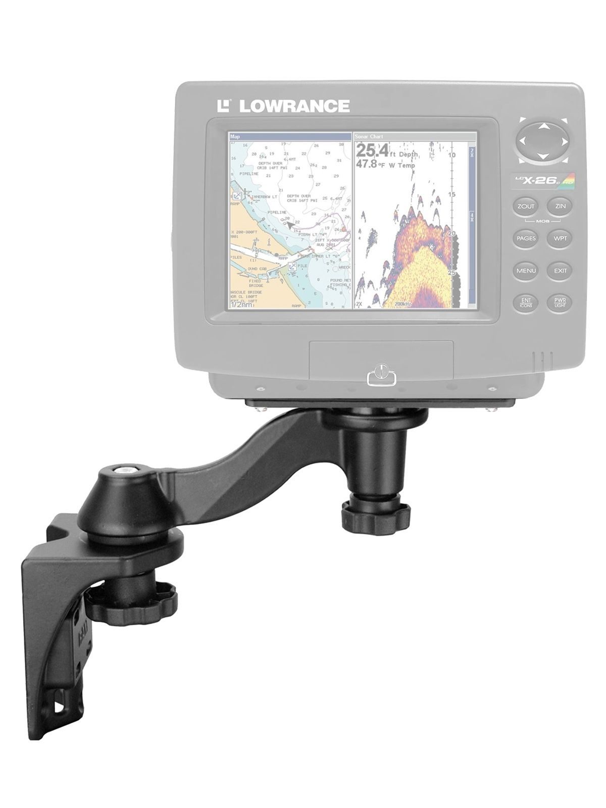 UNPKD RAM SING SWING ARM MOUNT SYS. VERT