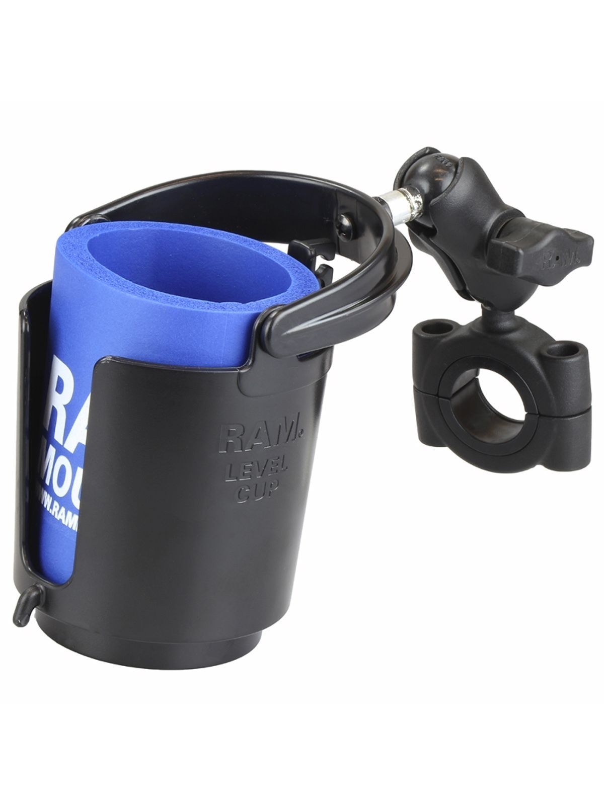 UNPK RAM BAR MNT 3/4"-1" SHORT CUP HLD