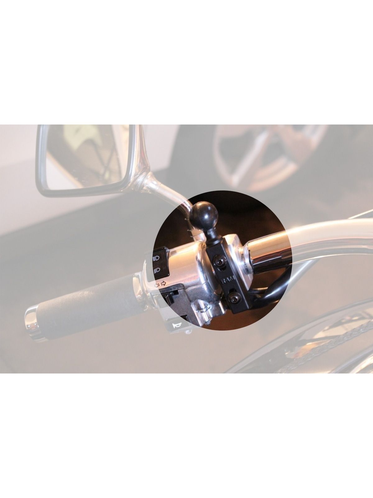 UNPKD RAM MOTORCYCLE W/2.47DIA. X 2.47X1