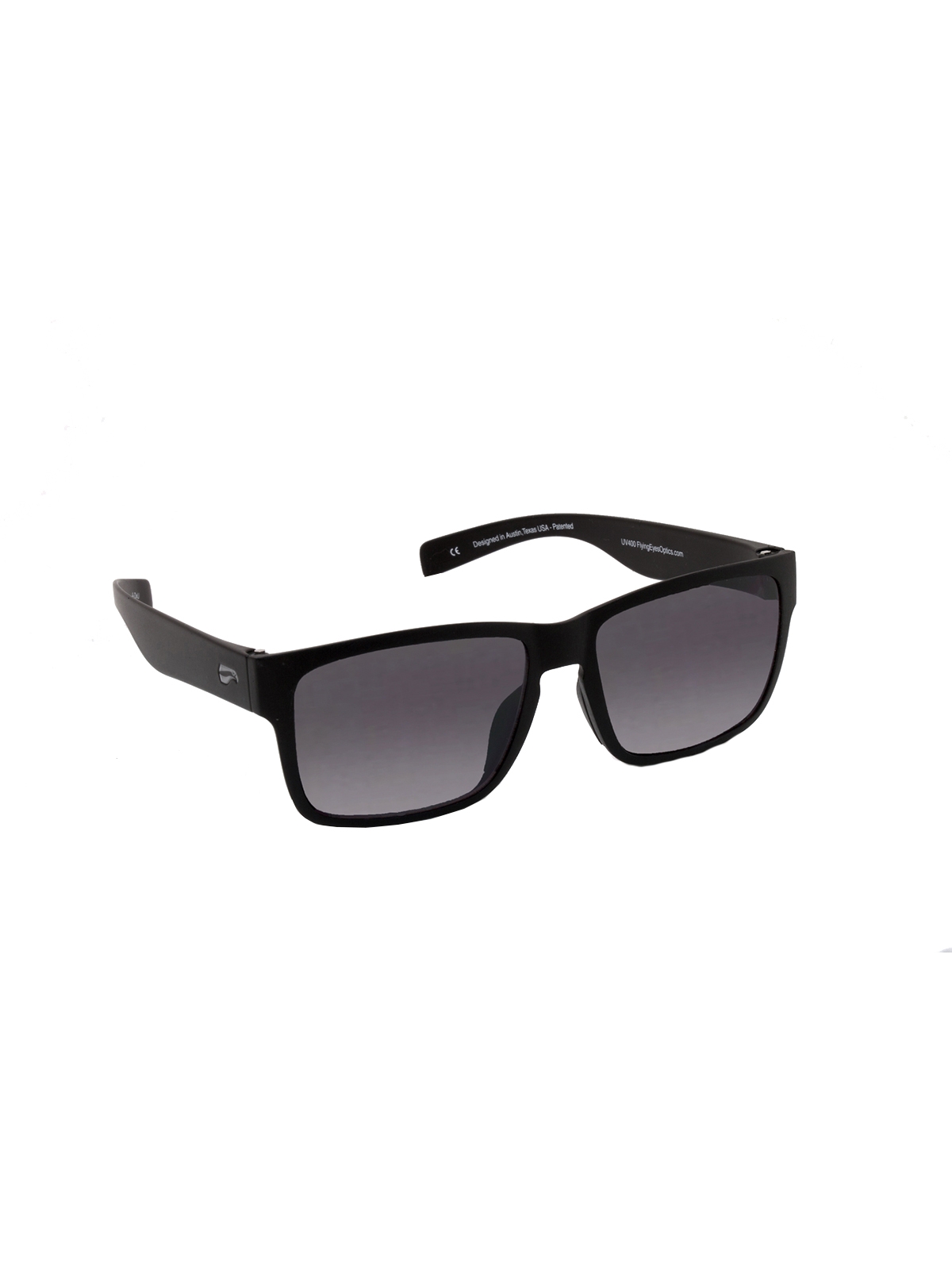 Flying Eyes Sunglasses Osprey - Matte Black Frame, Gradient Gray Lenses