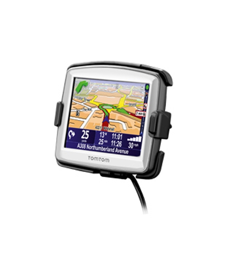 RAM Mounts Gerätehalteschale für TomTom One 125/130/130S (ohne Schutzhüllen) - Diamond-Anbindung (Trapez), Schrauben-Set, im Polybeutel