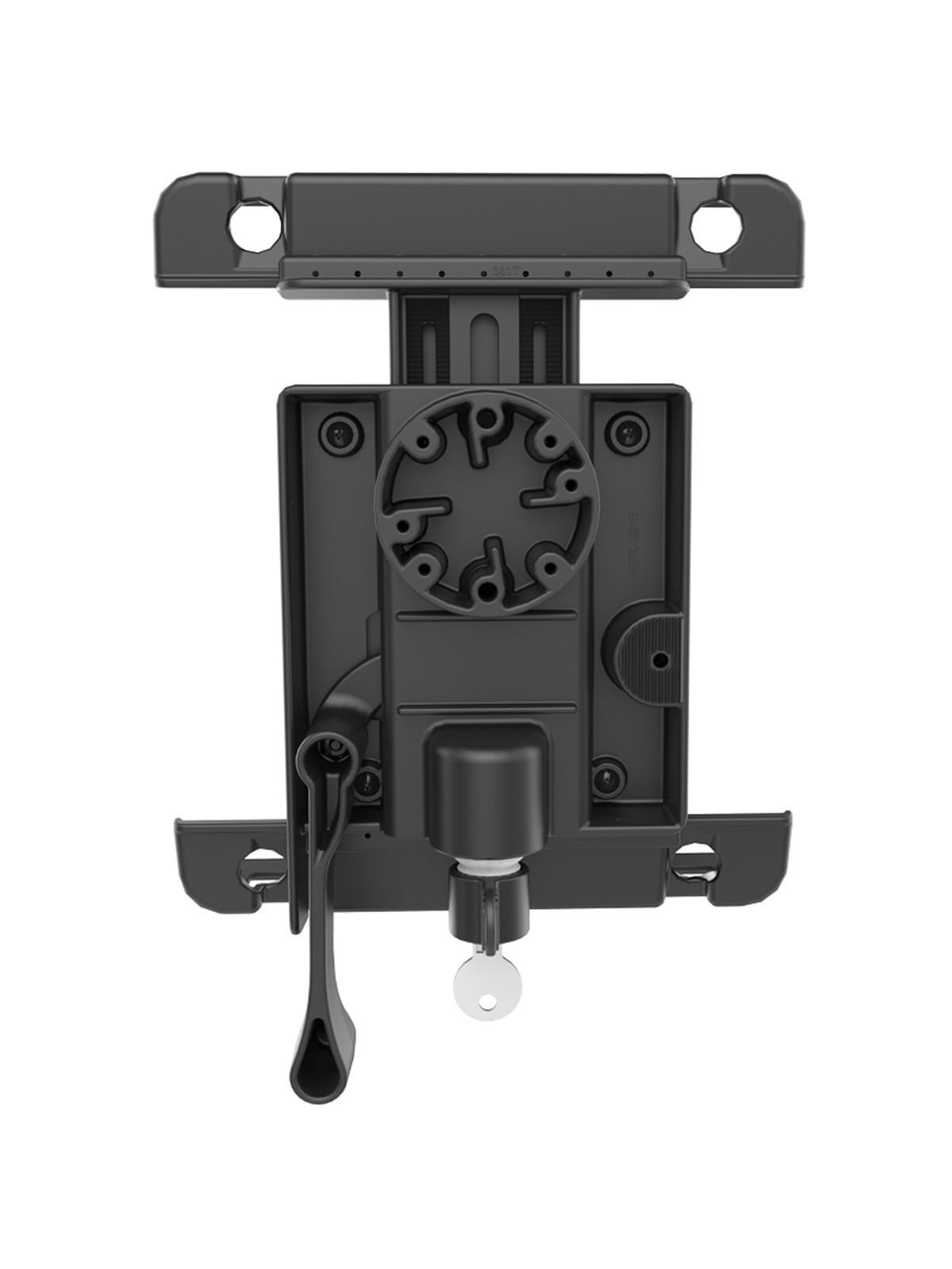 RAM Mounts Tab-Lock (lockable) Universal Holder for Tablets up to 11" (incl. Apple iPad 1-4) - AMPS - Screw-Set
