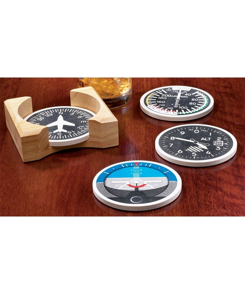 Instrument Stoneware Coasters - Whetstone, incl. w