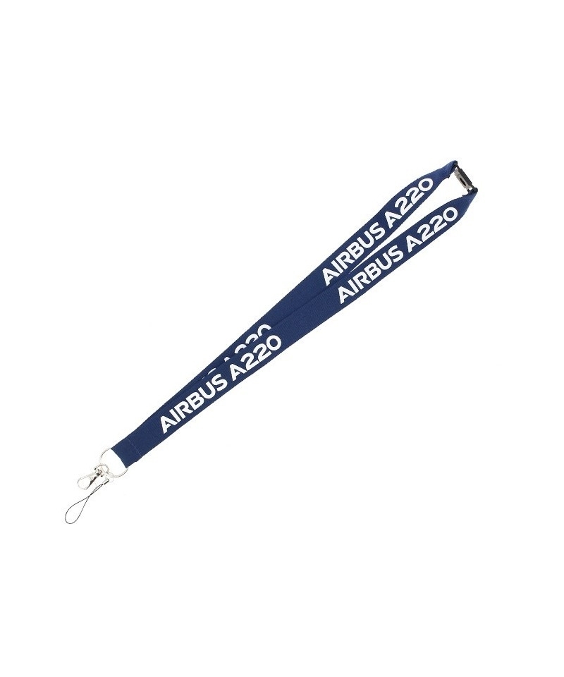 Airbus Lanyard A220 - blue/white