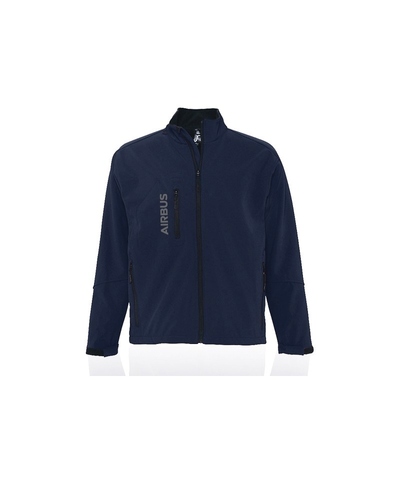 Airbus Softshell Jacke für Herren - blau, XX-Large (XXL) Airbus Softshell Jacke für Herren - blau, XX-Large (XXL)