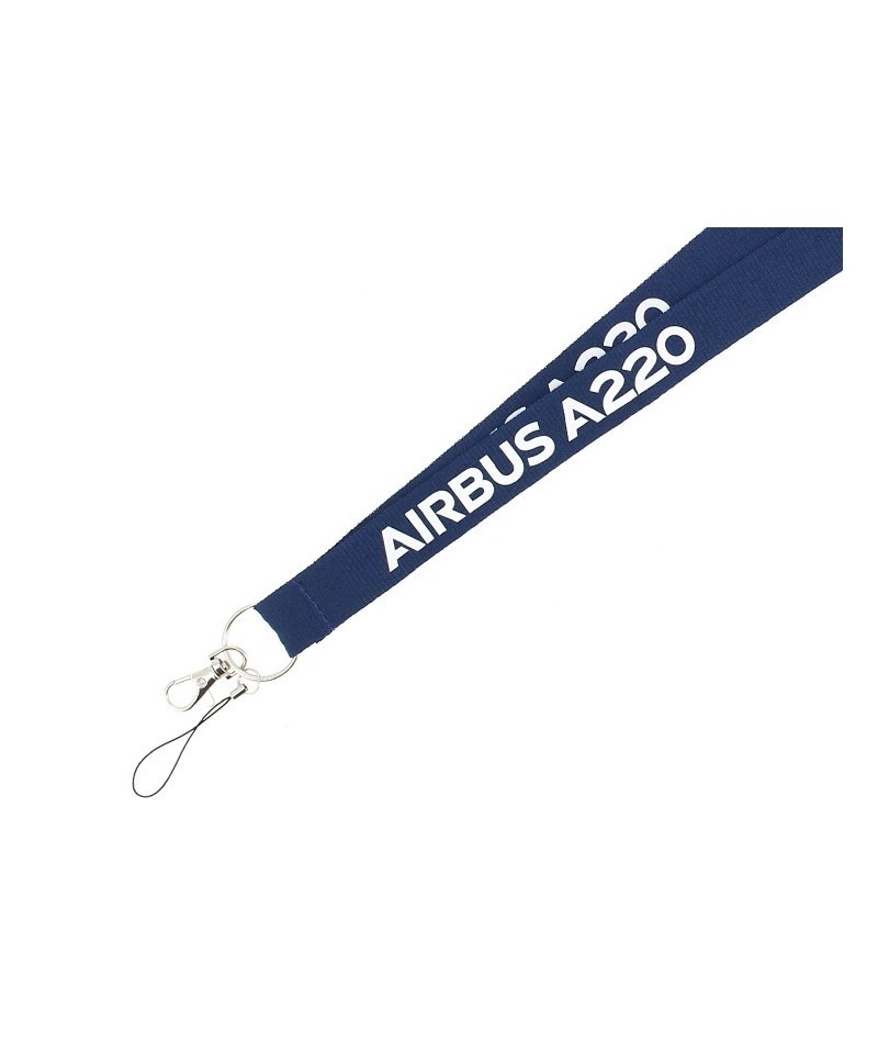 Airbus Lanyard A220 - blue/white