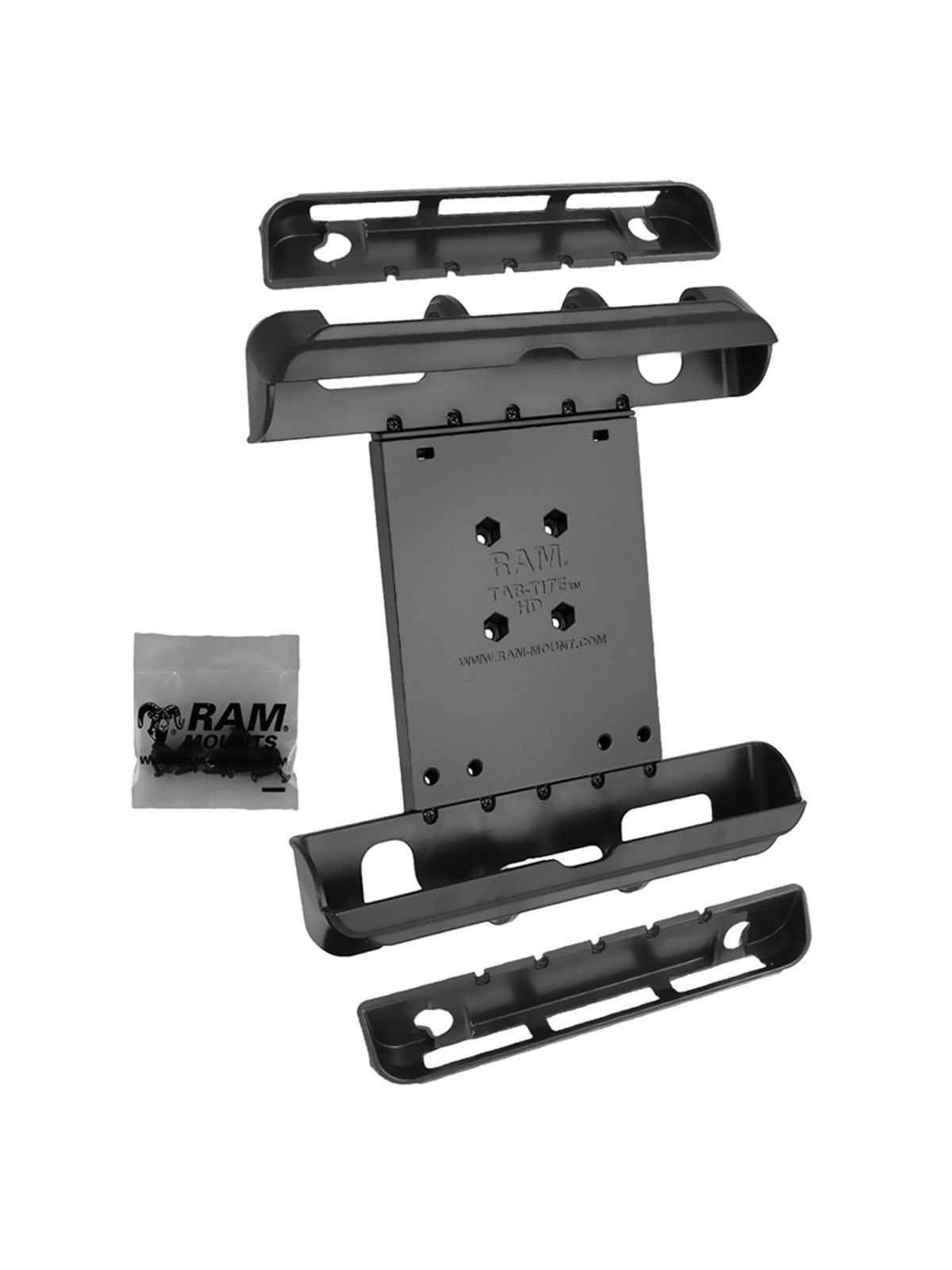 RAM Mounts Tab-Tite Universal Holder for Tablets up to 10" - AMPS - Screw-Set