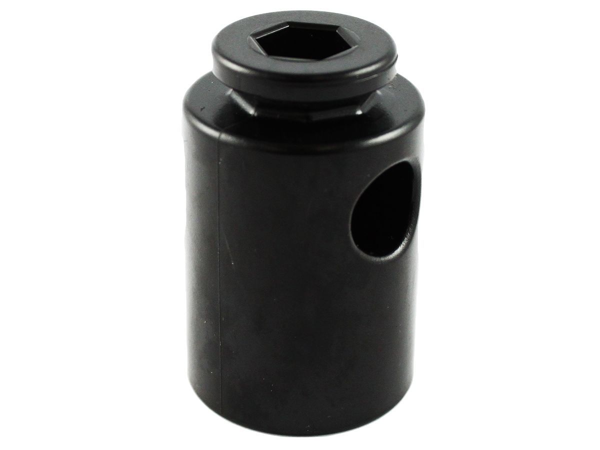 RAM FEMALE PIPE SCKT W/OCTAGON BTTN UNPK