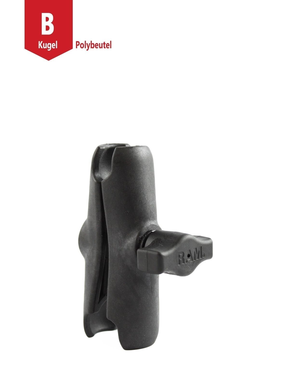 RAM MOUNTS Composite Double Socket Arm for 1" B-Balls - length 3.54"