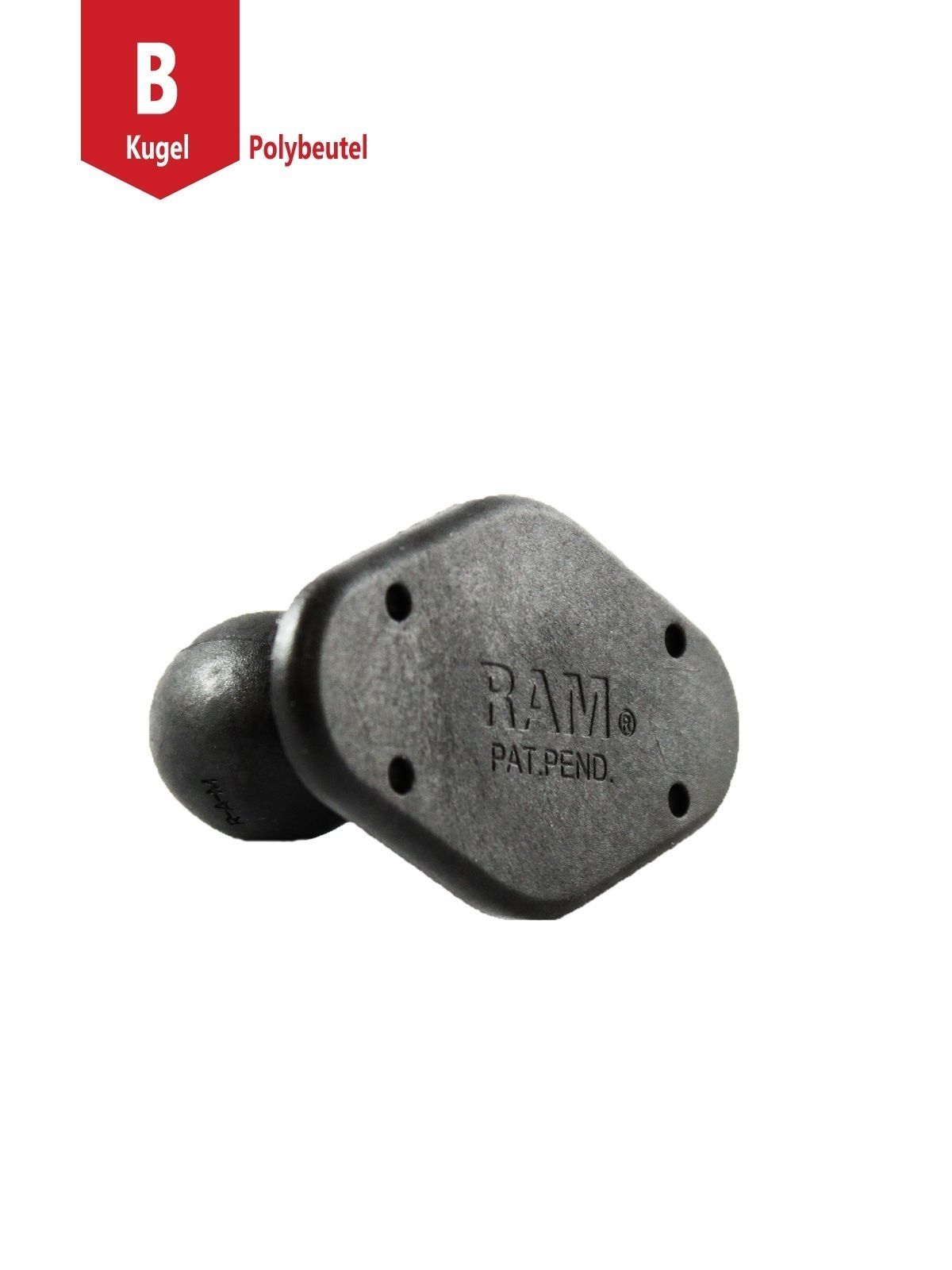 UNPKD EZY-MOUNT QUICK RELEASE MALE WBALL