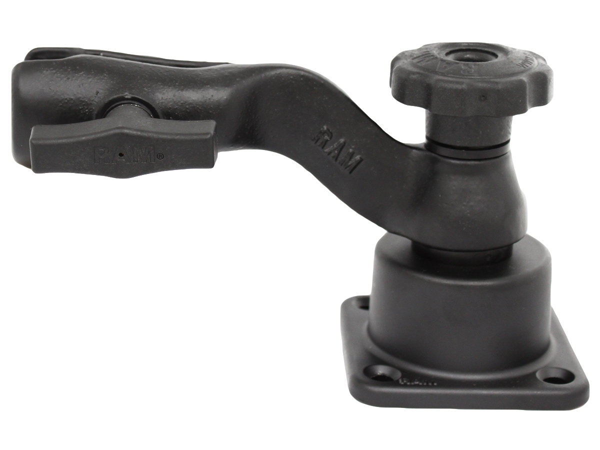 UNPKD. RAM BENT SWING ARM W/ HORZ. BASE