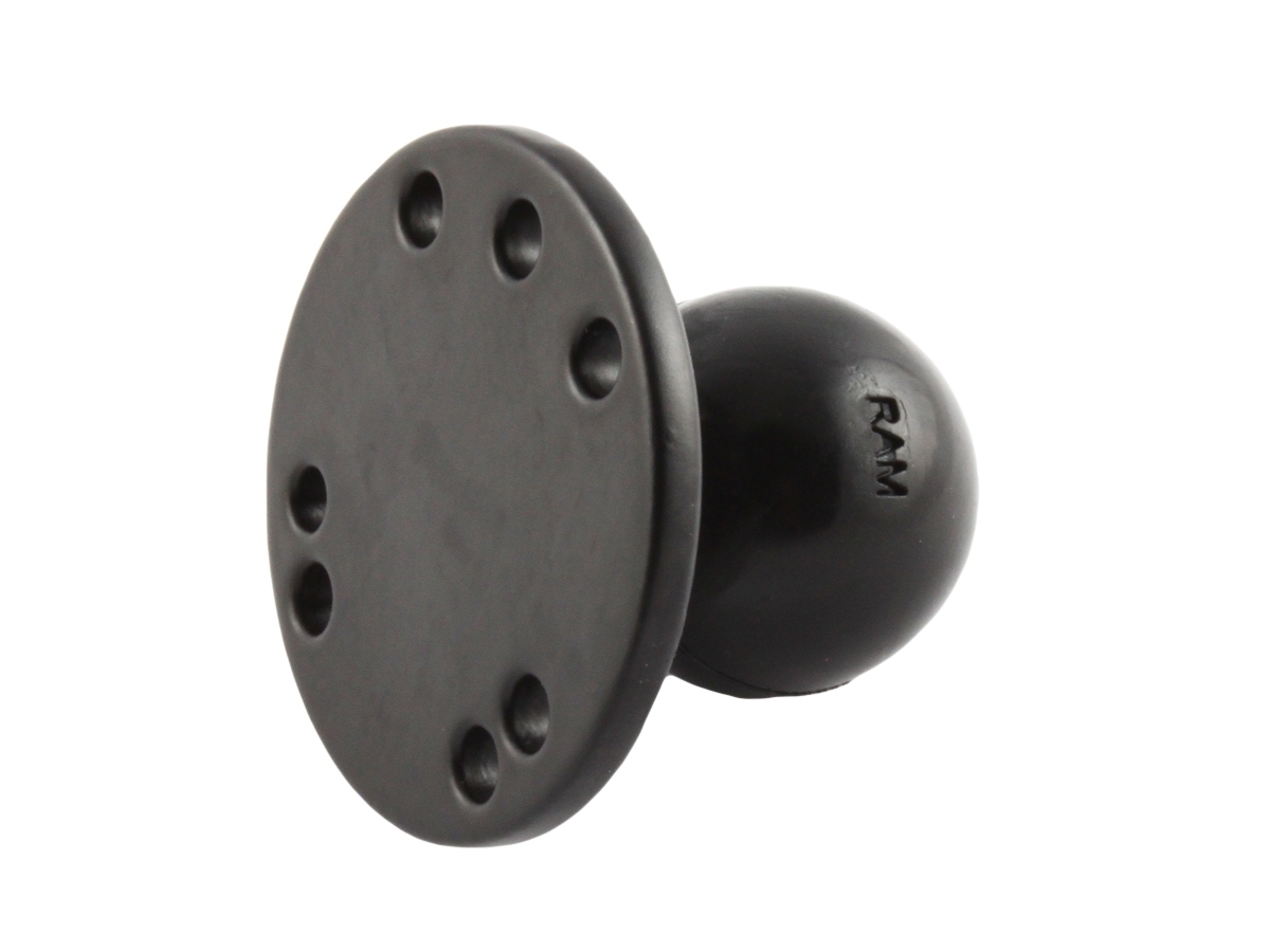 UNPKD RAM 2 1/2" DIA. STST BASE W/ BALL