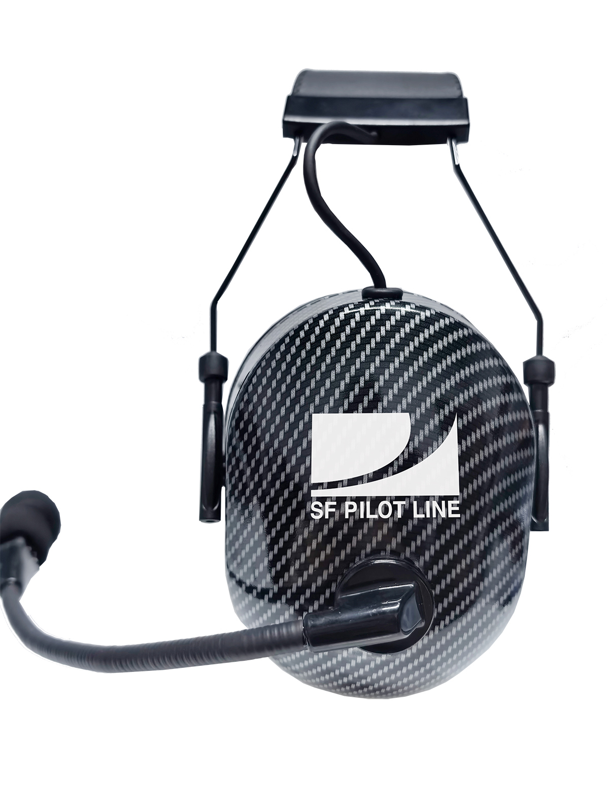 SF Pilot Line SF300C Headset - PJ-Stecker (GA), Carbon-Look, passiv