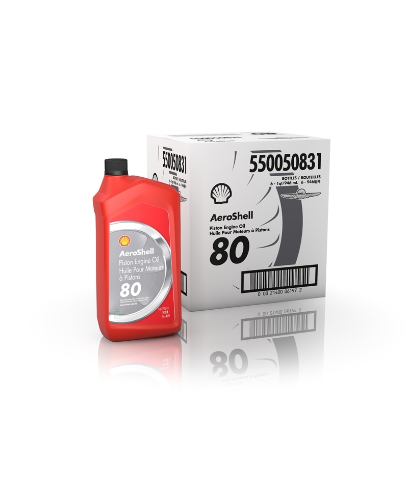 AeroShell Oil 80 - Karton (6x 1 AQ Flaschen) AeroShell Oil 80 - Karton (6x 1 AQ Flaschen)