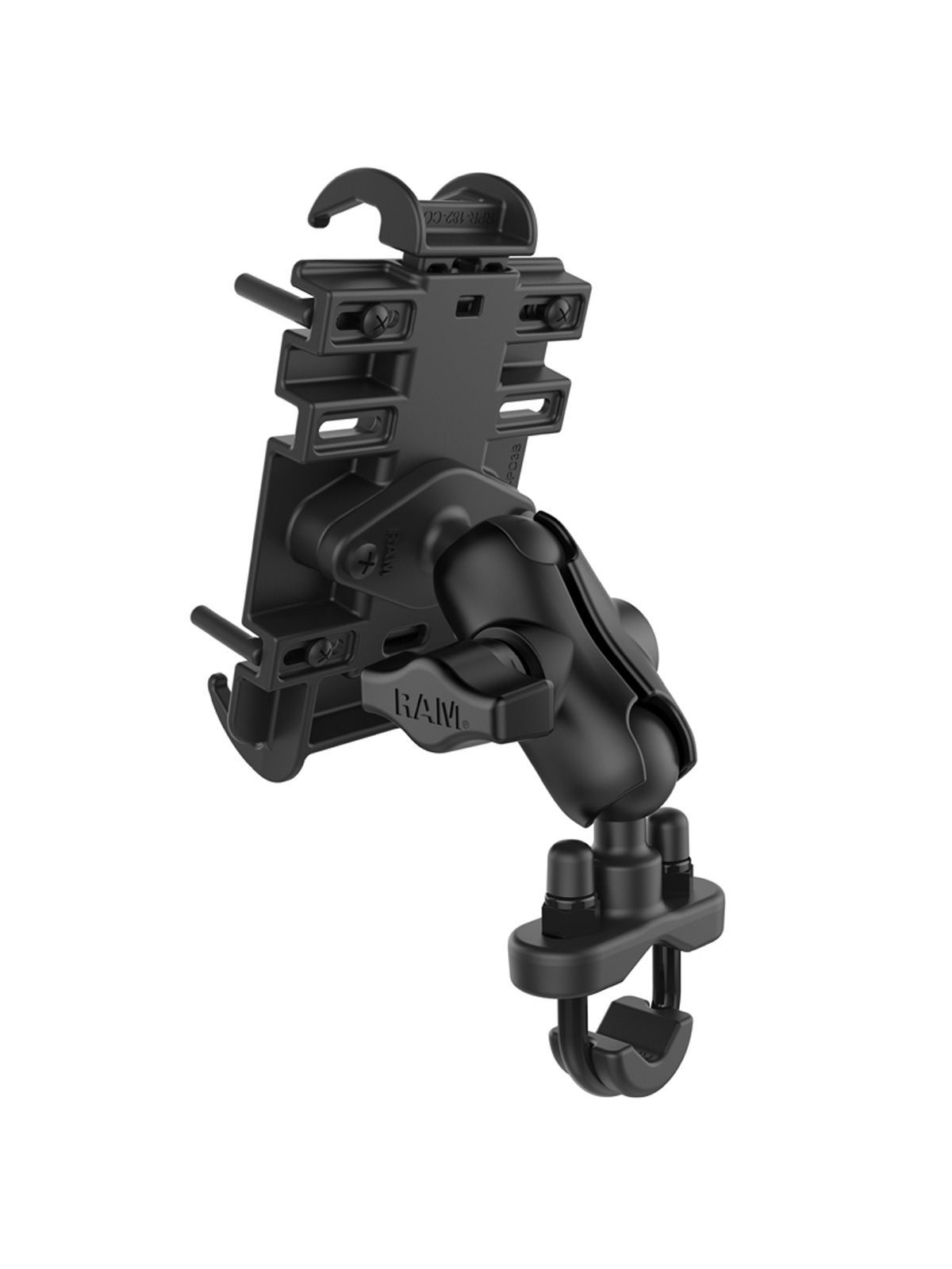 RAM® Quick-Grip™ Phone Mount with Handlebar U-Bolt Base - RAM-B-149Z-A-PD3U