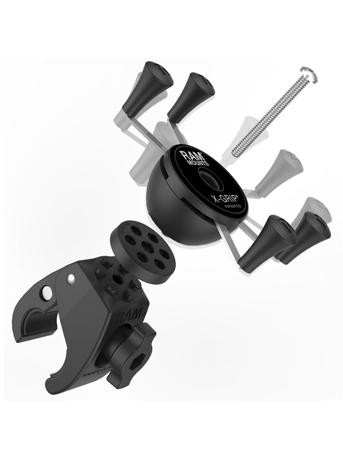 RAM® X-Grip® Phone Mount with Low-Profile RAM® Tough-Claw