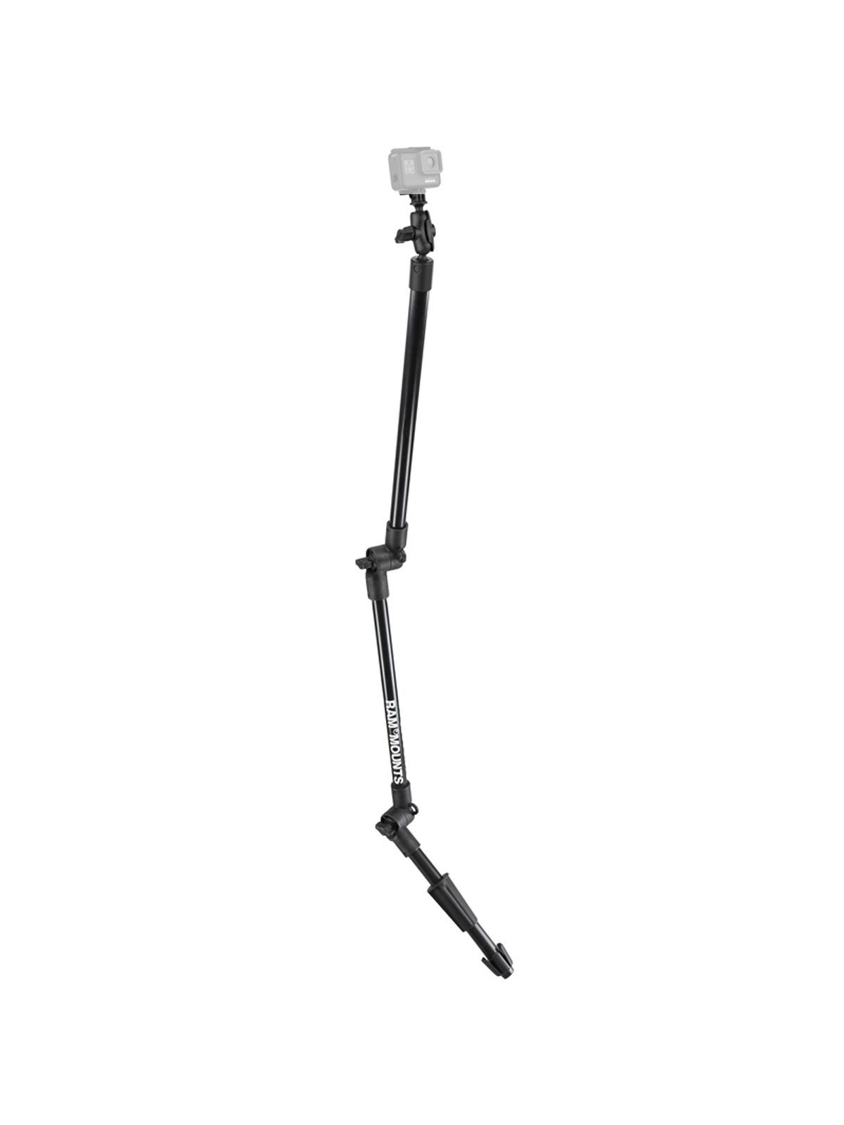 RAM 18" 18" LG RAT PRESS-N-LOCK W/ GOPRO