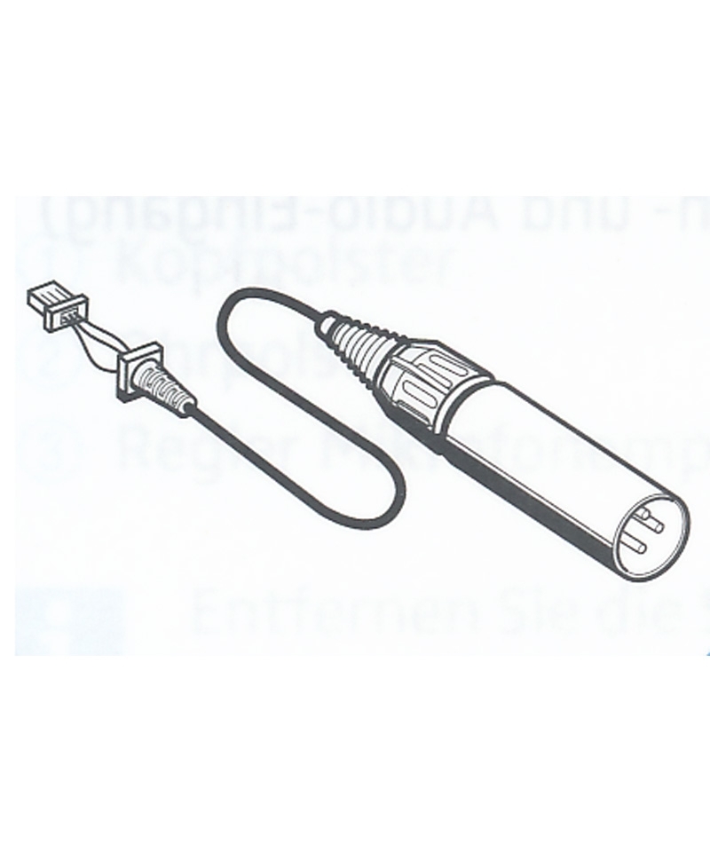 Sennheiser Adapterkabel XLR-3 - nur für S1 NOISEGARD Headsets Sennheiser Adapterkabel XLR-3 - nur für S1 NOISEGARD Headsets