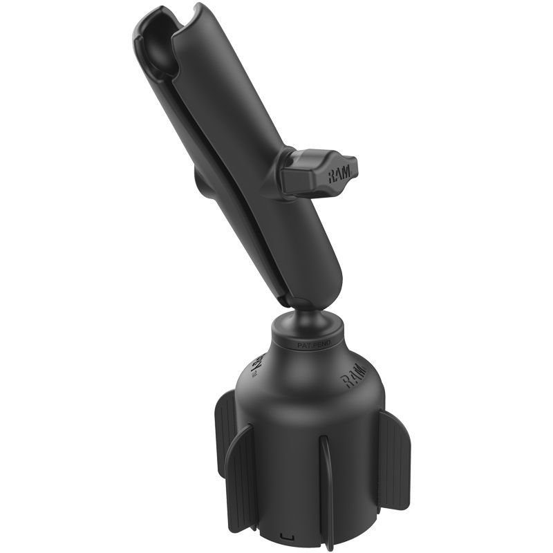 RAM STUBBY DRINK CUP BASE W LONG ARM