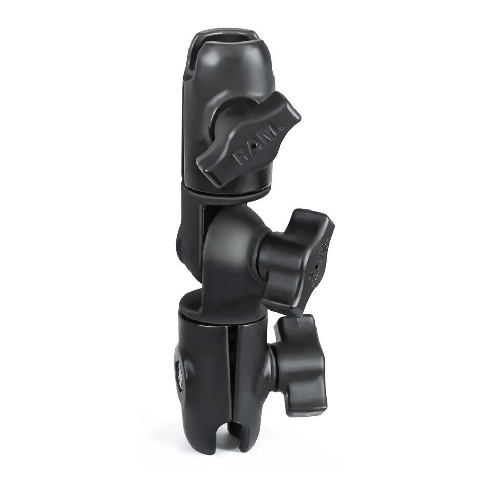 RAM MOUNTS Composite Double Socket Swivel Arm for 1" B-Balls - with 360° and 180° Rotation