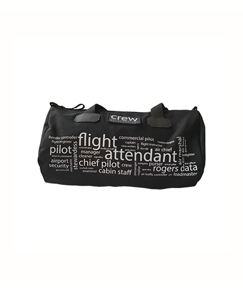 Rogers Data Sportbag Air Crew - Canvas, black Rogers Data Sportbag Air Crew - Canvas, black
