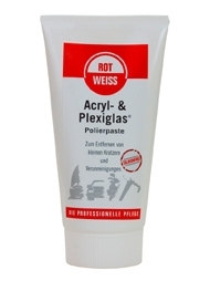 ROTWEISS - Acryl- & Plexiglas Polierpaste, 150 ml